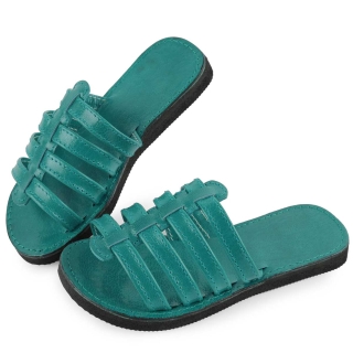 Claquette en cuir - Fillette