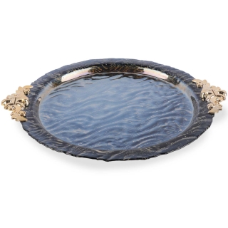 Plateau en Verre rond - 34 Ø cm