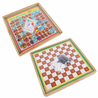 Jeux de DAME + L'OIE - 2 jeux