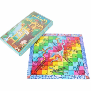 Jeux Serpent et l'échelle en ARABE