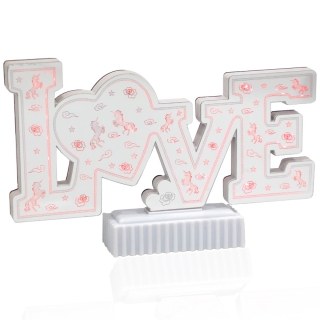 LED lumineuse motif Love