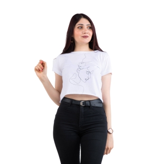 T-shirt femme - Blanc