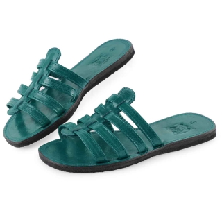 Claquette en cuir - Femme
