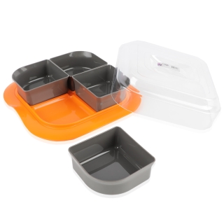 MAX PLAST Catering Assiette - Plastique alimentaire - 6 Pièces