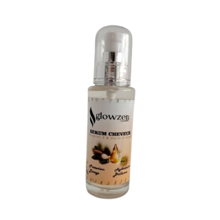Sérum cheveux vitamine E & Huile d'argan Glowzen cosmetics