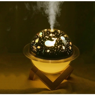 Aroma Diffuseur D'Huiles Essentielles Avec jeux de lumière 2 en 1