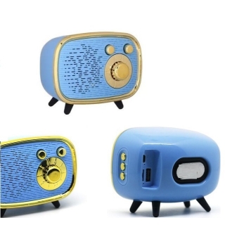 Haut Parleur Bluetooth Rétro Lecteur MP3