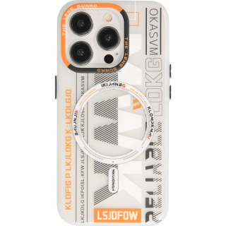 Coque iPhone 15 Pro Silicone Compatible avec MagSafe Blanc