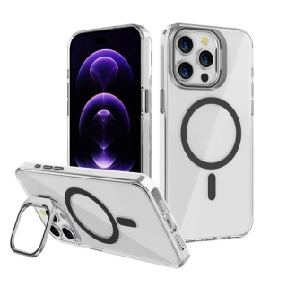 Coque MagSafe pour iPhone 15 Pro Max Avec Support Invisible