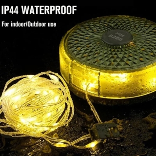 Guirlande Lumineuse LED & Lampe D'extérieur Portable 2en1