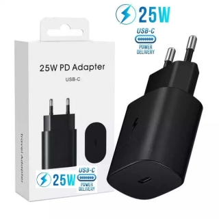 Chargeur USB-C PD 25W Charge Ultra Rapide Tension de sortie 5V 3A