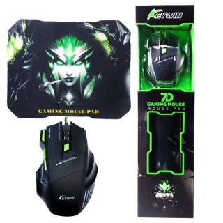 Key Souris et Tapis - KEYWIN 7D kit GAMING