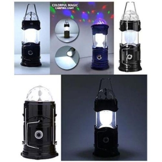 Magic Cool - Camping Light 3 en 1 - Lampe Led multicolore avec jeu de lumière