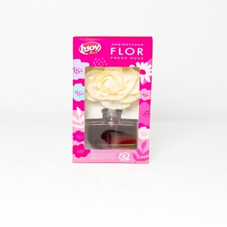 Diffuseur d'arômes Désodorisant flower 90 ml Rose Fraiche Tody