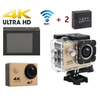 Camera d'action Etanche 4K Ultra HD GOLD
