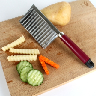 Coupe Légumes à frites en acier inoxydable 21.5 x 6 cm