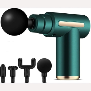 Pistolet De Massage Des Tissus Profonds avec 4 Accessoires