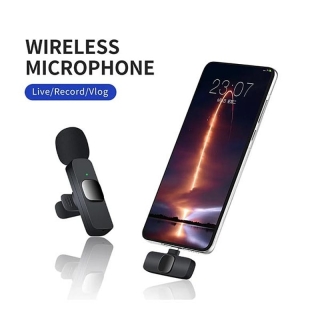 Microphone Sans Fil K8 à Réduction De Bruit Pour iPhone USB C