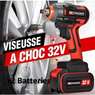 Boulonneuse Facom 32v Double Batterie