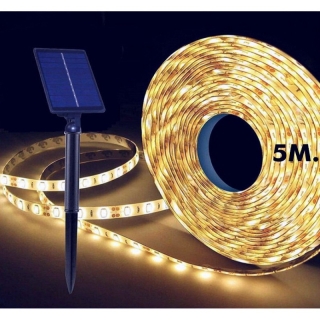 Ruban LED Solaire Pour Extérieur 5 Mètres