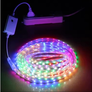 Bande de Lumière LED Étanche 5M Multicolore avec 13 Modes