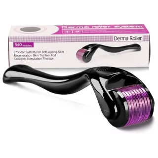 Rouleau Massage Et Soins Visage 0.5 mm Derma Roller