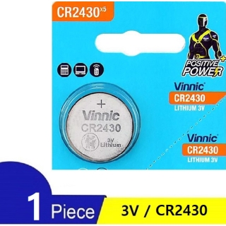 Pile Vinnic CR2430 Pile Bouton au Lithium