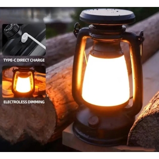 Lanterne De Camping Portable - Étanche - 3 Modes - Rechargeable