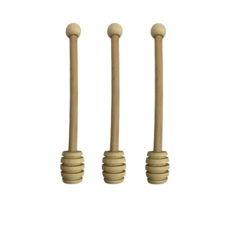 Kit de 3 Cuillères à miel en bois