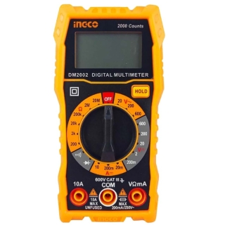 Testeur multimètre de mesure numérique Ingco DM200