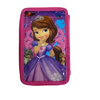 Trousse plat deux poches