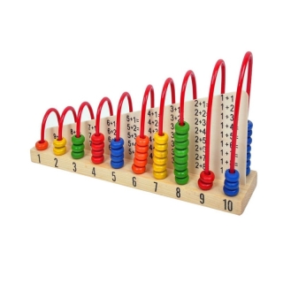 Jeu en bois éducatif de calcul pour enfants