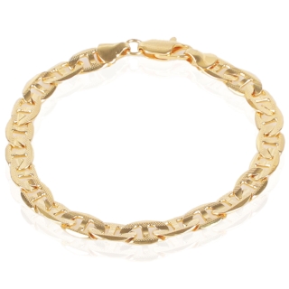 Bracelet plaqué or pour Homme - Doré