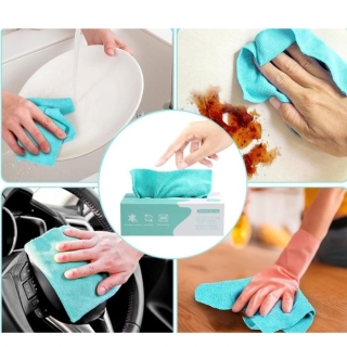 20 Serviettes de Cuisine en Microfibre