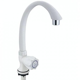 Robinet Lavabo Sur Table D'eau Rotatif En Plastique
