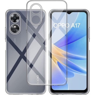 Coque Silicone pour Oppo A17 & A17K Transparente
