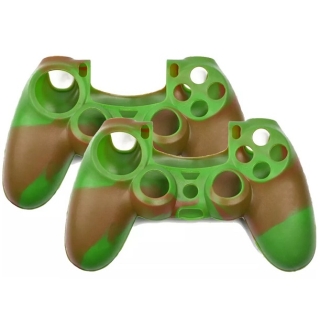 Lot de 2 Coques pour Manette PS4 En Silicone Souple