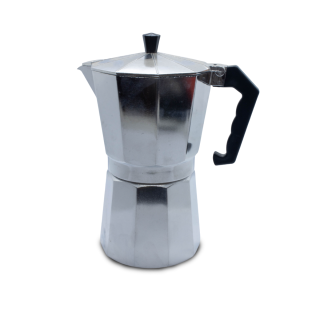 Moka Cafetière Italienne - 12 Tasses - aluminium