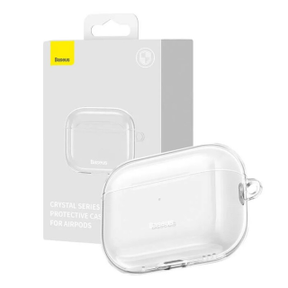 Étui de Protection Baseus pour AirPods Pro 2 Crystal Series Transparent