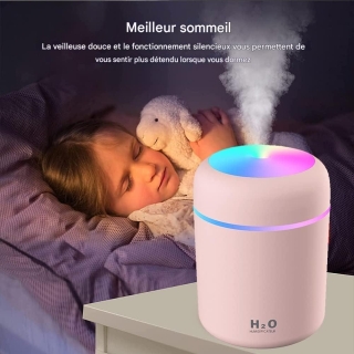 Diffuseur De Parfum Portable Avec Lumière Colorée