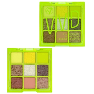 W7 Vivid palette de pigments pressés