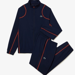 Survêtement à Col Montant Lacoste pour Homme Bleu nuit