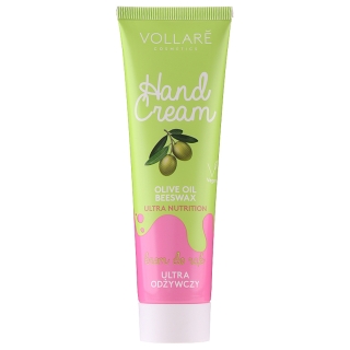 VOLLARE Crème Mains à l'huile d'olive Ultra Nutrition-100 ml