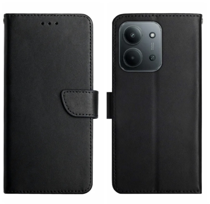 Coque pour Xiaomi Redmi 13C 4G - Je peux pas j'ai raclette fond noir - Silicone - Noir