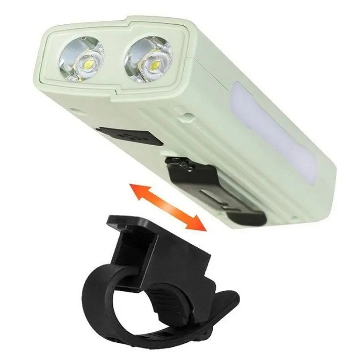 WEST BIKING-Lampe de poche à LED aste par USB pour vélo, éclairage avant étanche pour VTT, lampe de sauna pour vélo, accessoires de vélo  18