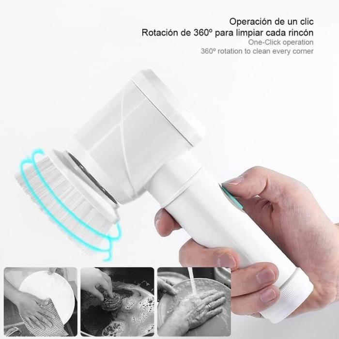 Brosse de Nettoyage Électrique Portatives, Brosse Electrique Nettoyage