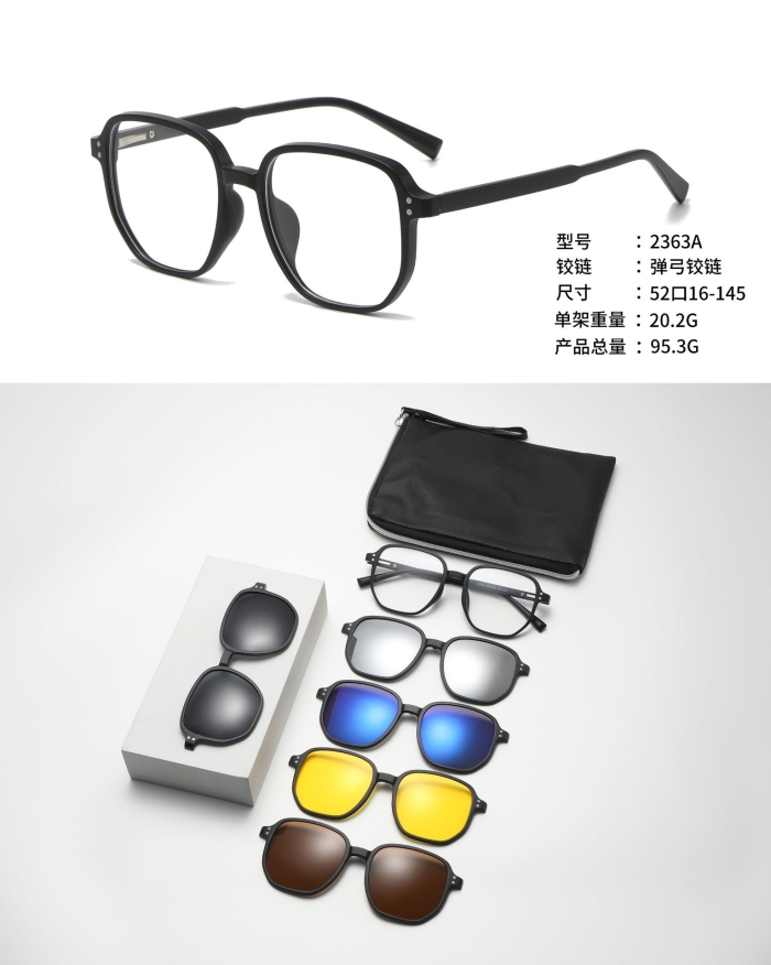 Lunettes En Monture et Appliques Polarisées Réf TR2363