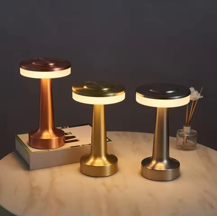 Lampe De Lecture Veilleuse Led B Table D'alimentation Mobile Blanc