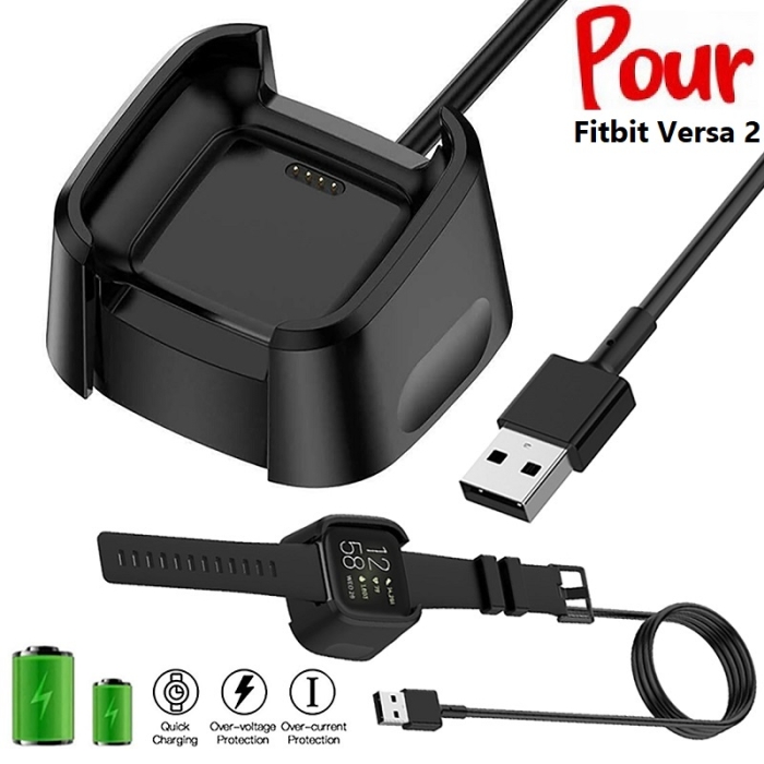 Chargeur pour Fitbit Versa Smart Watch