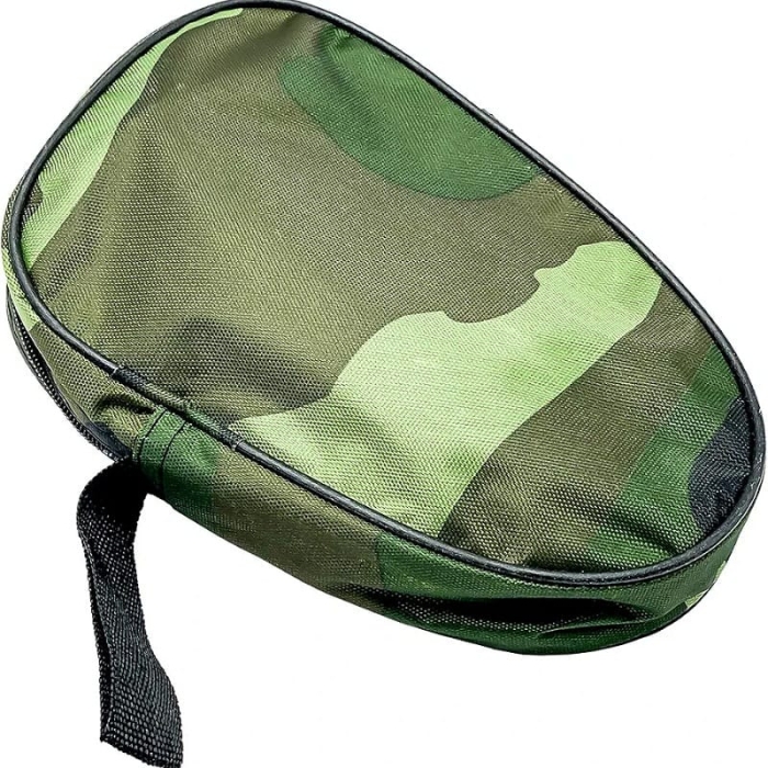 Pioche Pliable Pointue & Plate Berger & Schröter - 60 Cm Dépliée, Acier Carbone & Manche Hêtre - Idéal Jardinage, Camping, Randonnée